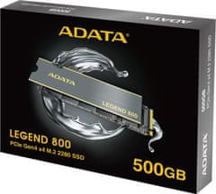 A-Data LEGEND 800, M.2 - 512GB (ALEG-800-500GCS)