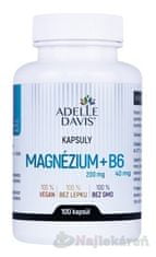 Adelle Davis ADELLE DAVIS Magnézium (200 mg) + B6 (40 mg) 100 kapsúl
