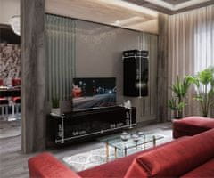 Veneti Moderná obývacia zostava BRADT 15 - čierna