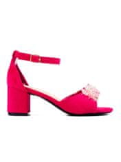 Amiatex Dámske sandále 100386 + Nadkolienky Gatta Calzino Strech, odtiene ružovej, 36