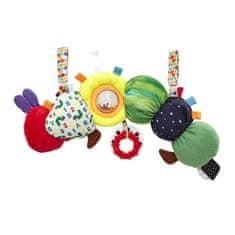 Joy Toy Rainbow Textilný aktívny plyšák Veľmi hladná húsenica