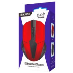 Kaku KSC-378 bezdrôtová myš, červená