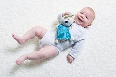 Tiny Love Tiny Love, Tiny Smarts - Závesná hračka polárny medveď Eleanor, 0m+