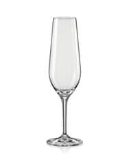 Crystalex Bohemia Crystal poháre na šampanské Amoroso 200ml (set po 2ks)