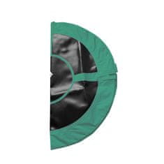 Aga Závěsný houpací kruh 110 cm Tmavě zelený + sada pro zavěšení