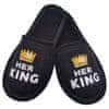 Papuče s potlačou Her King 47-48