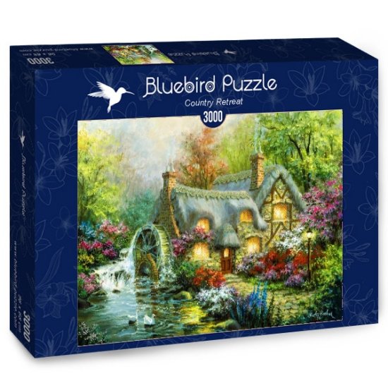 Blue Bird puzzle Domček na kraji lesa 3000 dielikov