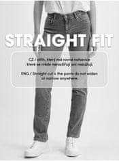 Vero Moda Straight fit pre ženy VERO MODA - svetlomodrá 31/32