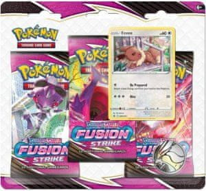 Pokémon Zberateľské kartičky TCG SWSH08 Fusion Strike 3 Blister Booster