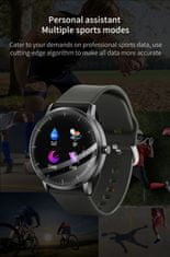 MXM Inteligentné športové hodinky T9 Šedé