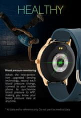MXM Inteligentné športové hodinky T9 Zlaté