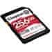 Kingston pamäťová karta 256GB Canvas React Plus SDXC UHS-II 300R/260W U3 V90 pre Full HD/4K/8K
