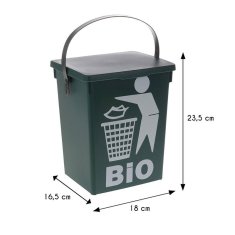 Dekorstyle Odpadkový kôš Bio 5L