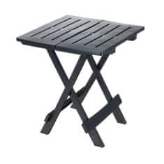Dekorstyle Rozkladací balkónový stôl 50 cm PROGARDEN tmavo šedý