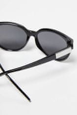 Moodo Dámske slnečné okuliare Elizanwen Cat-Eye Čierna sklíčka čierna Universal