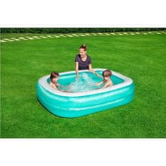 Bestway Detský nafukovací bazén 201x150x51 cm zelený