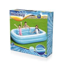 Bestway Detský nafukovací bazén rodinný 262x175x51 cm modrý