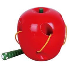 Viga Drevená hra Červík v jablku