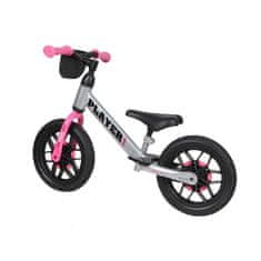 Detský balančný bicykel Player ružové