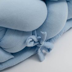 NEW BABY Mušelínová detská hracia deka modrá