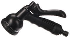 SIXTOL Zmršťovacia záhradná hadica FLEXI 1, 5-15m, 1/2", 3vrstvový latex, čierna + striekacia pištoľ
