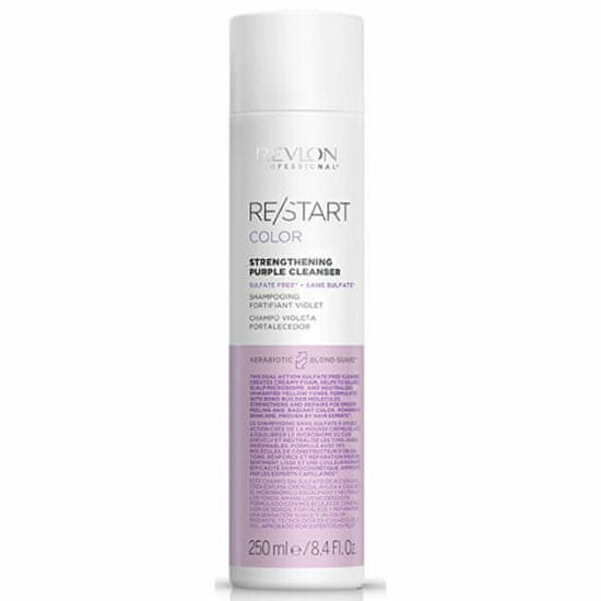 Revlon Professional Posilňujúci fialový šampón pre blond vlasy Restart Color ( Strength ening Purple Clean ser)