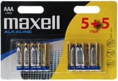 Maxell baterie LR03 10BP AAA Power Alkaline (LR3 10BP)