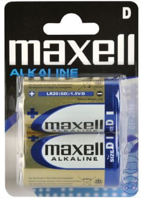 baterie typ D Maxell baterie LR20 2BP D Alkaline