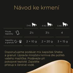 Sheba Kapsička hydinový výber v želé pre dospelé mačky 48x85 g
