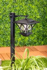 LUMILED 2x Solárna záhradná lampa LED do zeme RIBES 150cm