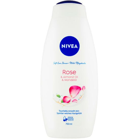 Nivea Sprchový gél Rose & Almond Milk (Shower Gel) 750 ml