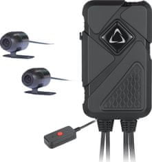 CEL-TEC Duálna kamera na motorku aj do auta / MK02 Dual Wi-Fi GPS