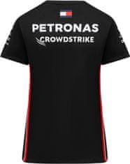 Mercedes-Benz tričko AMG Petronas F1 Driver dámske černo-bielo-červeno-tyrkysové S