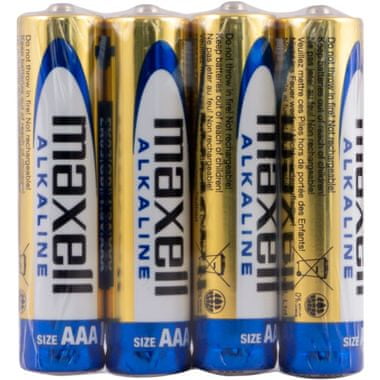 batéria AAA Maxell LR03 4S AAA Power Alkaline