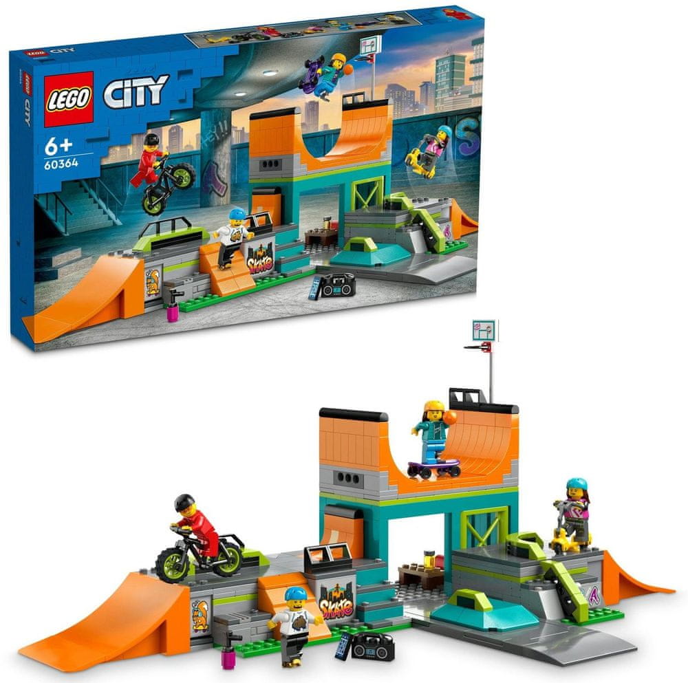 LEGO City 60364 Pouličný skatepark
