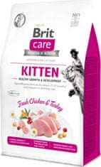 Brit Care 400g Kitten Healthy Growth grain free cat
