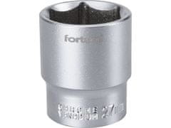 Fortum Hlavice nástrčné (4700427) hlavice nástrčná, 1/2&quot;, 27mm, L 42mm, 61CrV5
