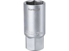 Fortum Hlavice nástrčné (4700901) hlavice nástrčná na zapalovací svíčky, 1/2&quot;, 21mm, L 65mm, 61CrV5