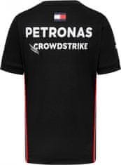 Mercedes-Benz tričko AMG Petronas F1 Driver černo-bielo-červeno-tyrkysové M