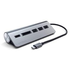 Satechi USB-C Combo Hub For Desktop - iMac Adapter, Tmavo šedá