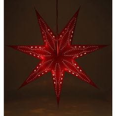 Retlux RXL 362 Papierová hviezda s LED 10LED, červená 50004441
