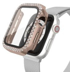 Worryfree Bling Bumper Case Apple Watch 45mm, Gold