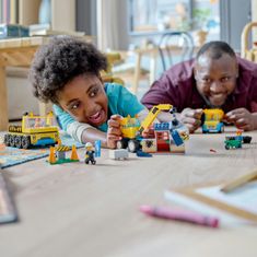 LEGO City 60391 Stavebná dodávka a demolačný žeriav
