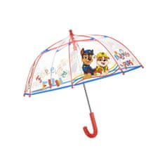 Perletti Chlapčenský dáždnik PAW PATROL transparentný
