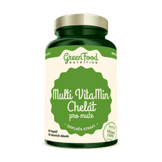 GreenFood GreenFood Multi VitaMin Chelát pro muže 90 kapslí