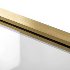 REA Aero, sprchová zástena Walk-in 120x195 cm, 8mm číre sklo, zlatá matná profil, REA-K4702