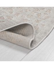 Kusový koberec Piatto Argento Silver – na von aj na doma 80x150