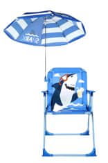 bHome Detská campingová stolička Žralok