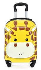bHome Detský cestovný 3D kufor Žirafa 29l