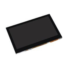 Waveshare Kapacitný LCD displej IPS 4,3" 800 x 480 s panelom z tvrdeného skla, Raspberry Pi